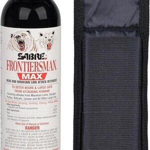 Frontiersman MAX Bear Spray  40ft Range, EPA-Registered Outdoor Safety
